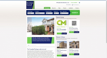 Screenshot of homelandestates.co.uk 2021-11-15 11:48:07 homelandestates.co.uk screenshot 2021-11-15 11:48:07