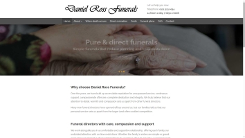danielrossfunerals.co.uk screenshot 2026-01-17 23:32:19