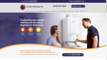 londonheatingltd.co.uk screenshot 2025-08-12 12:07:16