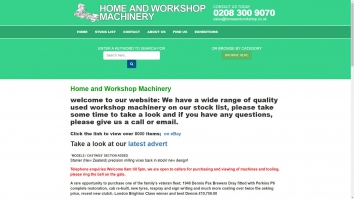 homeandworkshop.co.uk screenshot 2025-12-07 22:57:55