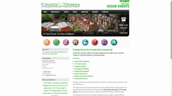 countydrains.co.uk screenshot 2025-09-17 15:18:46