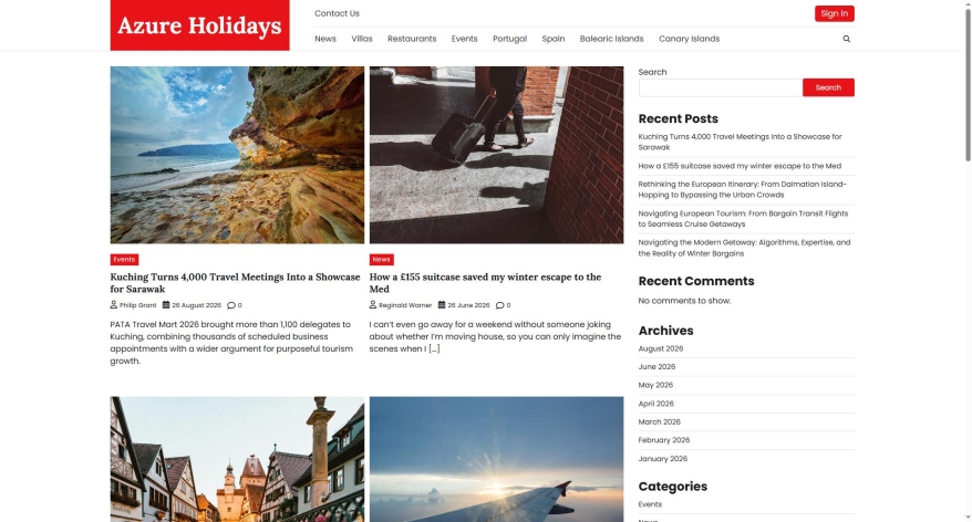 azureholidays.com