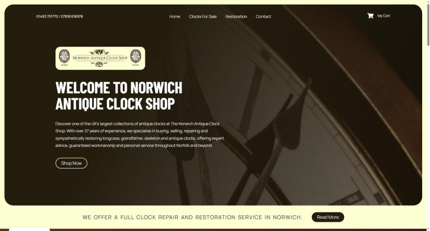 norwichantiqueclockshop.com