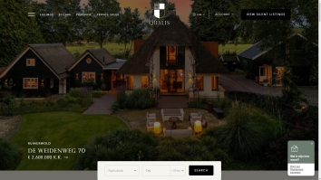 Screenshot of Qualis International Realty website