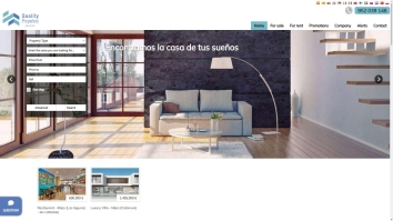 Screenshot of Quality Properties website