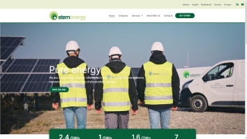 Screenshot of Energia allo stato puro website